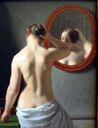 Christoffer Wilhelm Eckersberg Morgentoilette oil